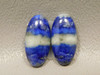 Lapis Lazuli Matched Pair Cabochons #23