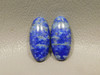 Lapis Lazuli Matched Pair Cabochons #16
