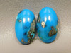 Turquoise Matched Pair Cabochons #20