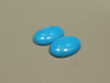 Turquoise Matched Pair Cabochons #14