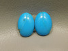 Turquoise Matched Pair Cabochons #14