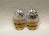 Montana Agate Matched Pair Cabochons #6