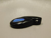 Black Agate and Opal Gemstone Bead Pendant #9
