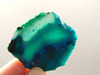 Chrysocolla-Malachite Gem Silica Small Polished Slab #S12