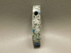 K2 Azurite Granite Stone Bead Pendant #11