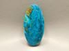 Chrysocolla-Malachite Stone Bead Pendant #11