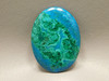 Chrysocolla-Malachite Cabochon #13