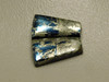Covellite Matched Pair Cabochons #17