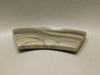 Polish Flint Stone Curved Bar Semi Precious Designer Cabochon #14