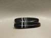 Tuxedo Agate Black White Matched Pair Stone Cabochons #7