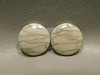 Willow Creek Jasper Matched Pair Cabochon Stone 13 mm Round #7