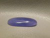 Lavender Fluorite Cabochon Thin Oval Semi Precious Gemstone #4