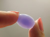 Lavender Fluorite Cabochon Designer Purple Semi Precious Stone #18