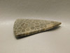 Flower Jasper Semiprecious Stone Triangle Cabochon #F12