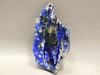 Azurite Malachite Natural Freeform Shaped Slab Cabochon #S14