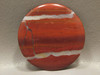 Red White Striped Jasper Cabochon Semi Precious Gemstone #11