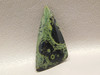 Cabochon Kabamba Jasper Triangle Shaped Green Stone #21
