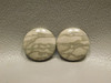 Willow Creek Picture Jasper Matched Pair 15 mm Rounds Cabochons #15