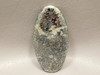 Mohawkite Stone Cabochons Shiny Gold Silver in White Quartz #21