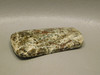 Natural Native Copper in Granite Epidote Cabochon #11