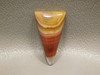 Laguna Agate Red Gemstone Triangle Cabochon #7