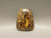 Cabochon Coquina Jasper Cobra Elephant Skin Shield Stone #21