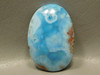 Larimar Stone Cabochon Gemstone Blue Pectolite #18