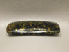 Apache Gold Cabochon Black Magnetite Chalcopyrite Stone #11