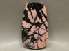 Cabochon Rhodonite Pink and Black Jewelry Stone Australia #17