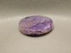 Purple Cabochon Charoite Semi Precious Stone 31 mm Round #8