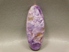 Cabochon Charoite Oval Purple Semi Precious Stone #23