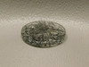 20 mm Round Tourmaline Clear Quartz Stone Cabochon #7