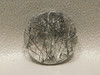 20 mm Round Tourmaline Clear Quartz Stone Cabochon #11