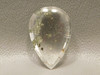 Included Quartz with Pyrite Inclusions Cabochon Crystal Gold #Q18