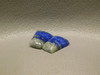 Blue Stone Lapis Cabochons Small Matched Pairs Trapezoids #23
