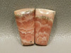 Cabochons Rhodochrosite Matched Pairs Pink Gemstone #20