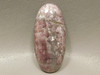 Lavender Purple Lepidolite Jewelry  Supplies Stone Cabochon #8