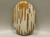 Stone Cabochon Oval Red Scenic Owyhee Picture Jasper #8