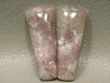 Lepidolite Matched Pairs Cabochons #16 