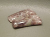 California Lepidolite Cabochons Matched Pairs Loose Stones #19
