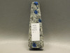 K2 Azurite Granite Stone Bead Pendant #10