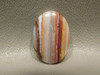 Candy Opal Banded Striped Red Cabochon Stone #13