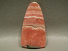 Pink Rhodochrosite Tongue Shaped Gemstone Cabochon #8