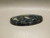 Blue Spectrolite Cabochon Oval Flashy Rainbow Stone #18