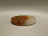 Translucent Red Oval Banded Laguna Agate Cabochon Stone #11