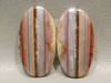 Candy Opal Matched Pair Bacon Opal Gemstone Cabochon Stone #9