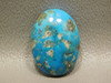Blue Stone Cabochon Kingman Arizona Turquoise 22 mm by 16 mm #6