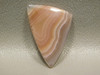 Purple Coyamito Agate Banded Stone Cabochon Triangle Pink #10