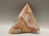 Laguna Agate Red Banded Designer Cabochon Triangle Jewelry Stone #20