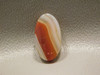 Translucent Red Banded Oval Laguna Agate Cabochon Jewelry Stone #22